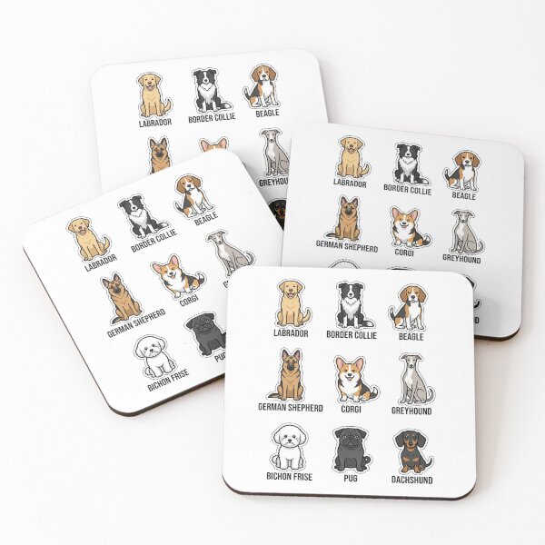 Item preview, Nine Types of Dog Breeds designed and sold by Rhu Creations.