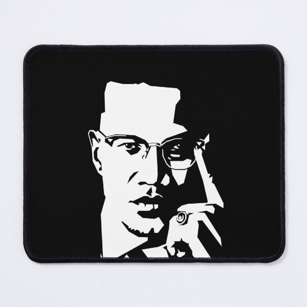 Item preview, Malcolm X in Black designed and sold by Wahyu Aji Sadewa.