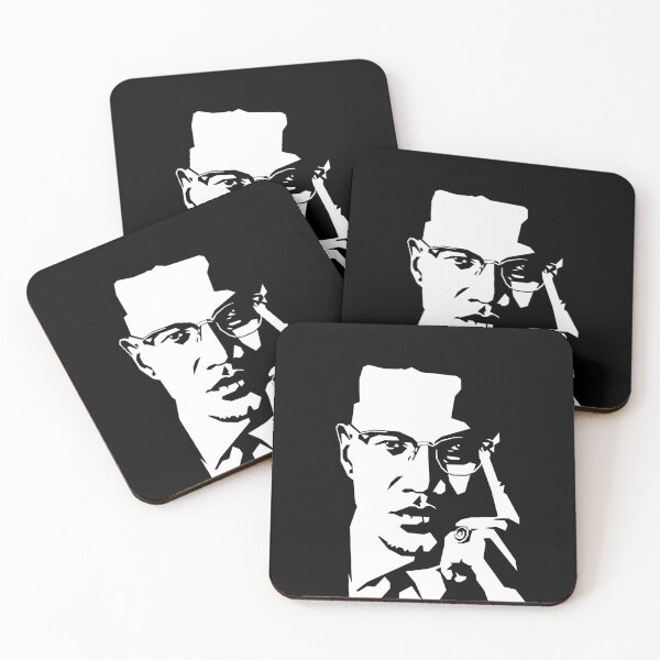 Item preview, Malcolm X in Black designed and sold by Wahyu Aji Sadewa.