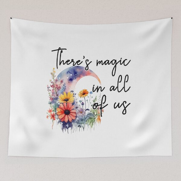 Item preview, There's Magic In All Of Us - Artistic Floral Tee designed and sold by TZehrfeldPhotos.
