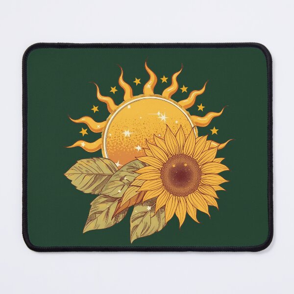 Item preview, Boho Sunflower Sun Vintage Aesthetic designed and sold by Brainy Bites19.