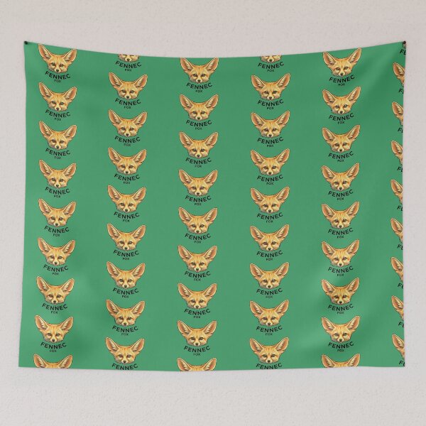 Item preview, Cute Fennec Fox Desert Wildlife Minimalist Illustration" designed and sold by Almasarij.