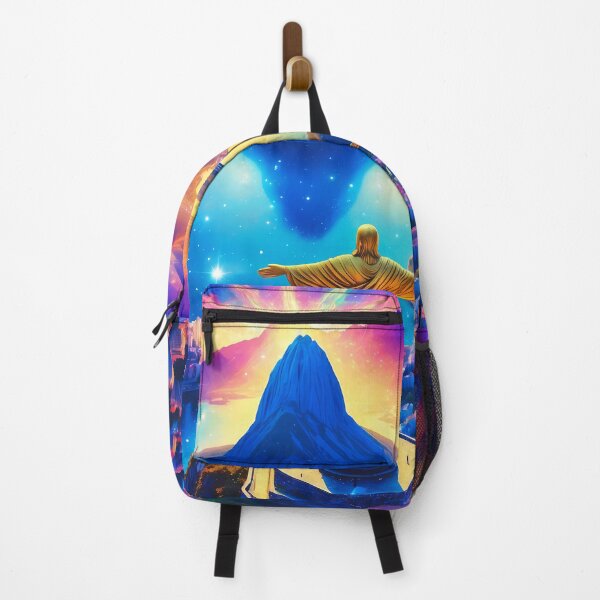 Item preview, Cristo Redentor Rio - Psychedelic Artwork designed and sold by Lucid Dream Pixel.
