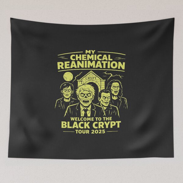 Item preview, Reanimated Crypt Crew – Undead Tour - Zombie Yellow designed and sold by VoglR.