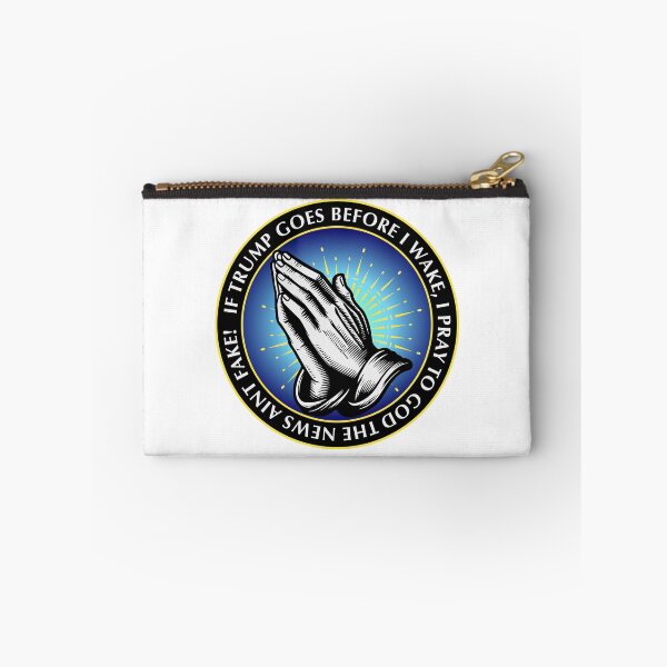 Item preview, If Trump Goes Before I Wake Prayer Funny Political Faith Humor Design designed and sold by Color4Nature.