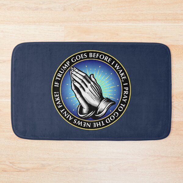 Item preview, If Trump Goes Before I Wake Prayer Funny Political Faith Humor Design designed and sold by Color4Nature.