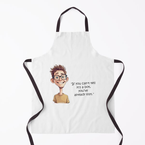 Item preview, "If you can't tell it's a bot, you’ve already lost." - Callum @ spunkyZeST designed and sold by spunkyZeST.