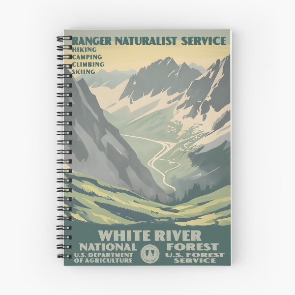 Item preview, White River National Forest designed and sold by Backyard Adventures.