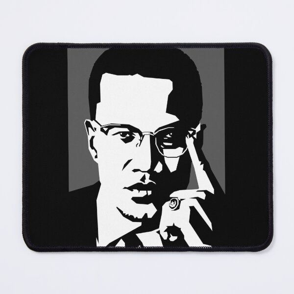 Item preview, Malcolm X in Grey designed and sold by Wahyu Aji Sadewa.