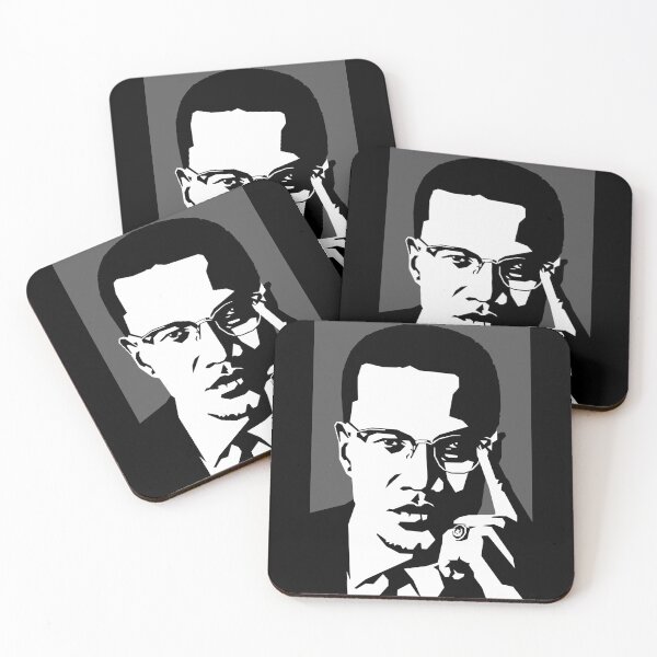 Item preview, Malcolm X in Grey designed and sold by Wahyu Aji Sadewa.