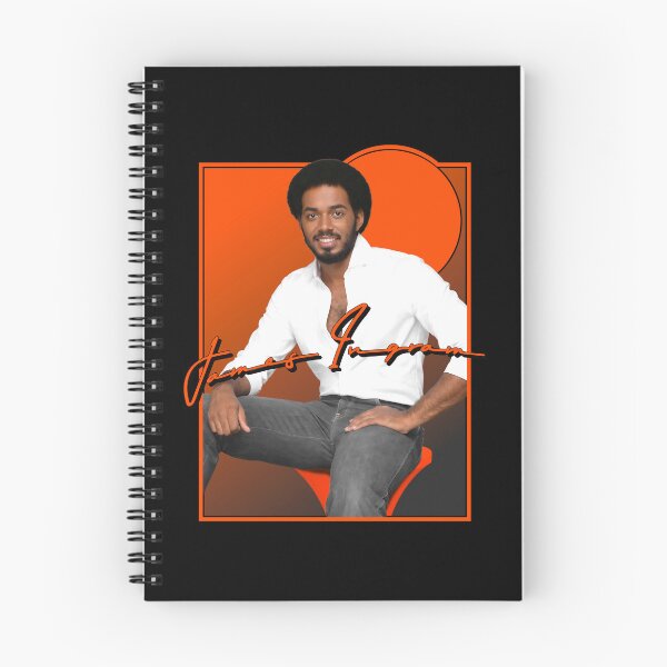 Item preview, James Ingram - Retro Singer Songwriter 70s Music Fan Art designed and sold by darklordpug.