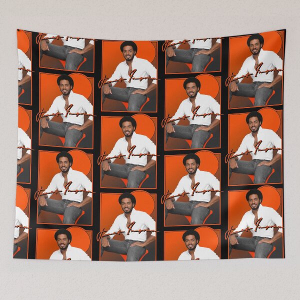 Item preview, James Ingram - Retro Singer Songwriter 70s Music Fan Art designed and sold by darklordpug.