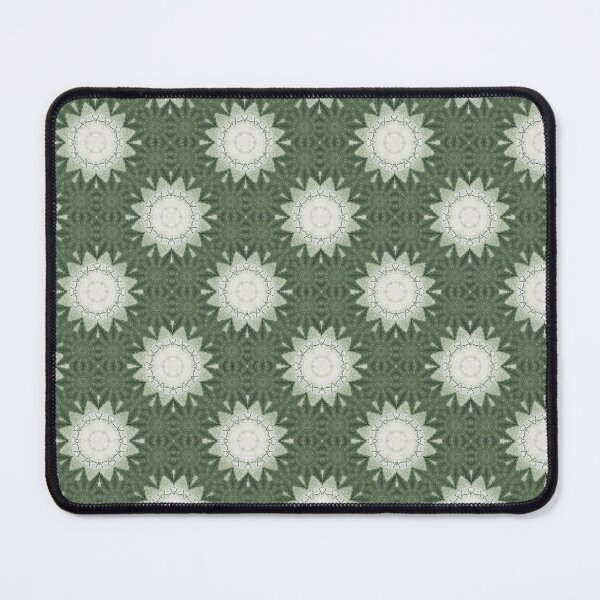 Item preview, Decorative Boho Sun Mandala Pattern in Green designed and sold by Artistestella.