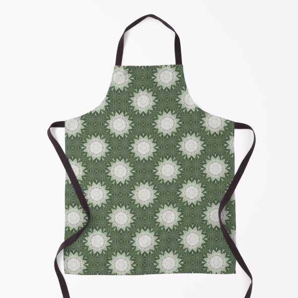 Item preview, Decorative Boho Sun Mandala Pattern in Green designed and sold by Artistestella.