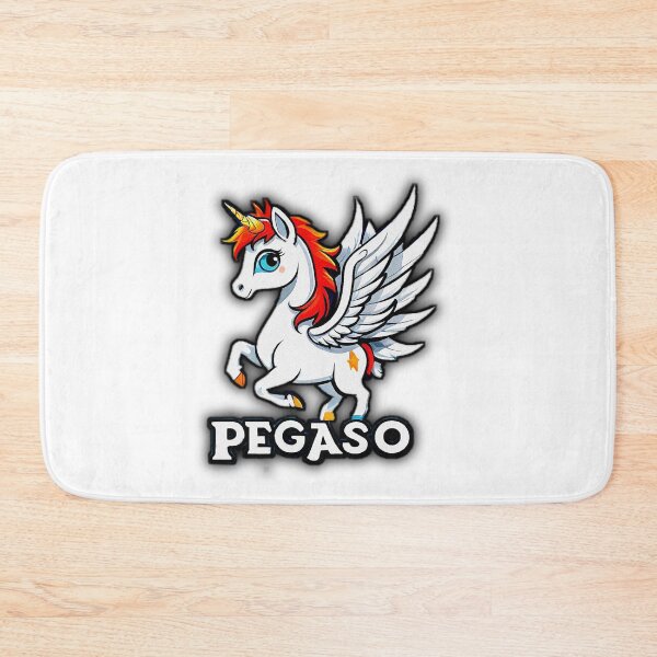 Item preview, Lindo caballo unicornio con escritura PEGASO designed and sold by Giulivo Store Graphic.