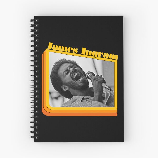 Item preview, James Ingram - Retro Singer Songwriter 70s Music Fan Design designed and sold by darklordpug.