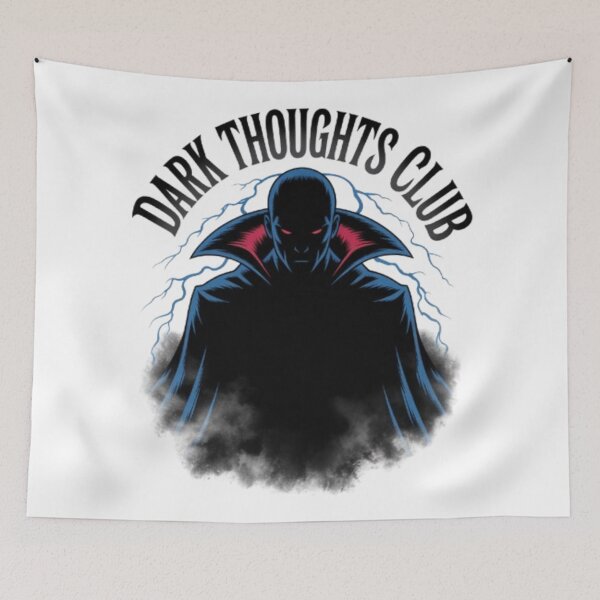 Item preview, Dark Thoughts Club – Gráfico de streetwear de Mente Sombría designed and sold by NewUSShop.