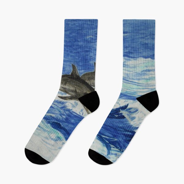 Item preview, Dolphins in the Ocean designed and sold by Charles Roring.