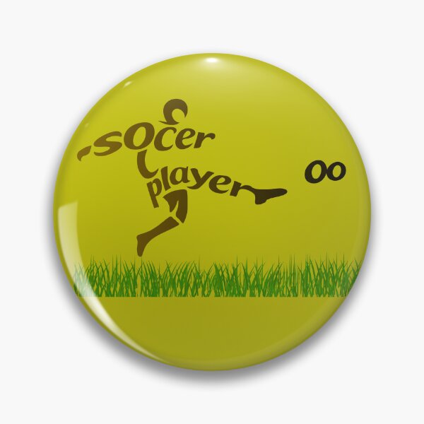 Item preview, Typographic Soccer Player designed and sold by houta.