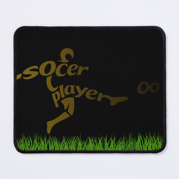 Item preview, Typographic Soccer Player designed and sold by houta.
