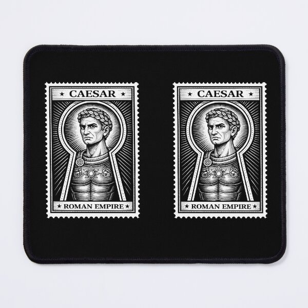 Item preview, Caesar – Roman Empire Engraved Keyhole Stamp designed and sold by TheMarketplaceworld.