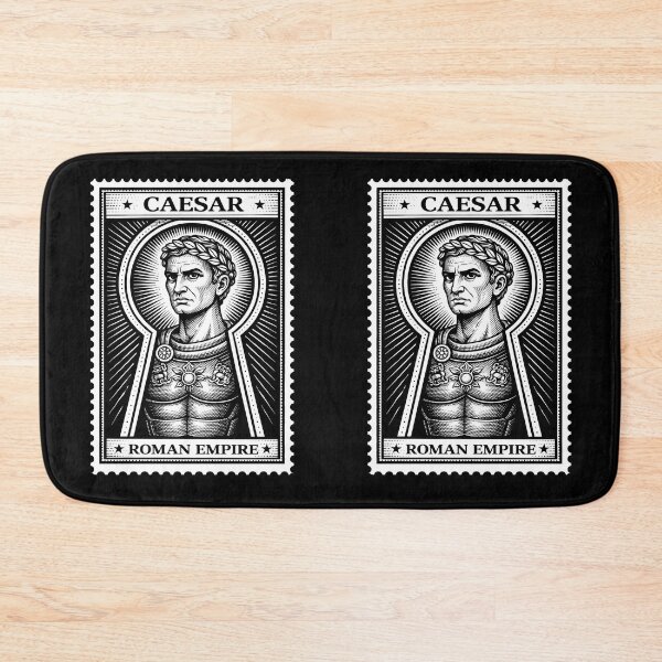 Item preview, Caesar – Roman Empire Engraved Keyhole Stamp designed and sold by TheMarketplaceworld.