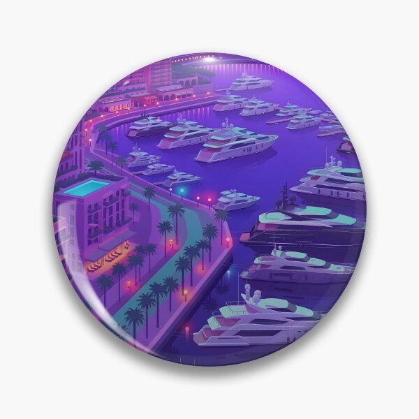 Item preview, Twilight Hour Monaco Marina From Above designed and sold by SkyElevator.