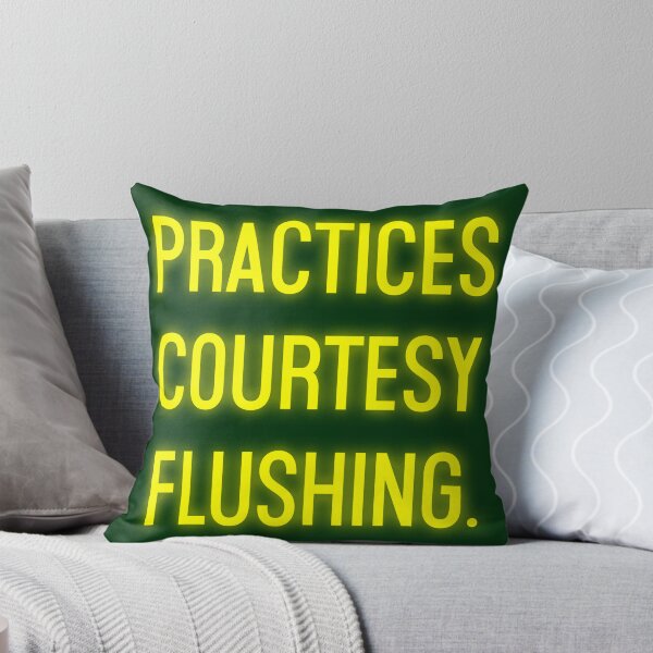 Item preview, Practices Courtesy Flushing designed and sold by Normbot2000.