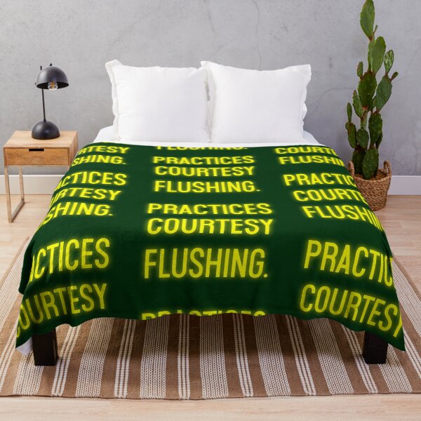 Item preview, Practices Courtesy Flushing designed and sold by Normbot2000.