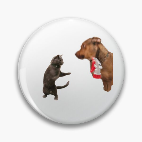 Item preview, Sweetie The Cat VS. Xena The Dog designed and sold by TheNerdyNerds.