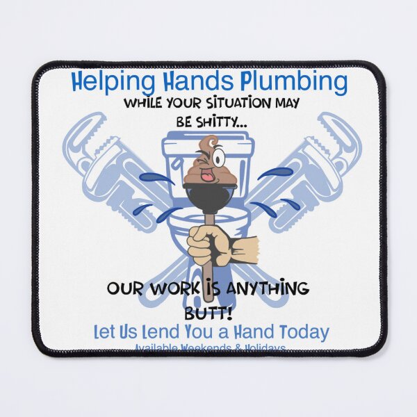 Item preview, Helping Hands Plumbing  designed and sold by Milhouse602.