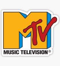 MTV logo sticker Sticker
