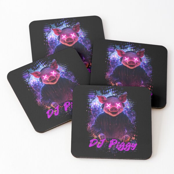 Item preview, DJ Piggy designed and sold by KreativeCrow78.