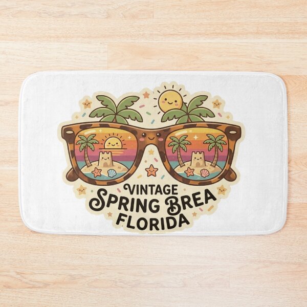 Item preview, Vintage Spring Break Florida - Retro Sunset Sunglasses designed and sold by Wear Sculpt.