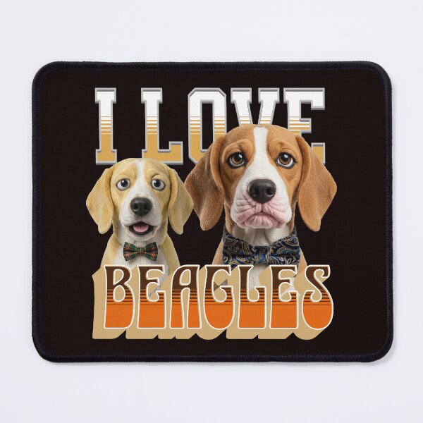 Item preview, I Love Beagles designed and sold by PhatFelix.