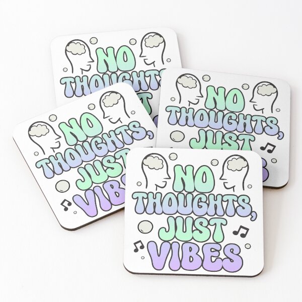 Item preview, No Thoughts Just Vibes designed and sold by TernEdge.