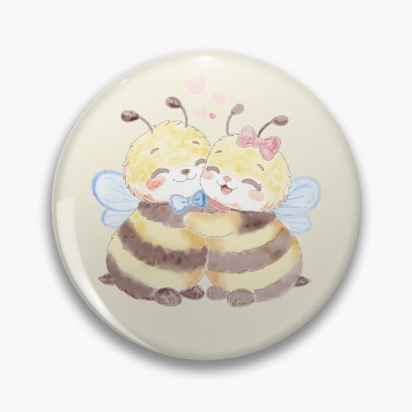 Item preview, Two bees bonding designed and sold by PallaviS.