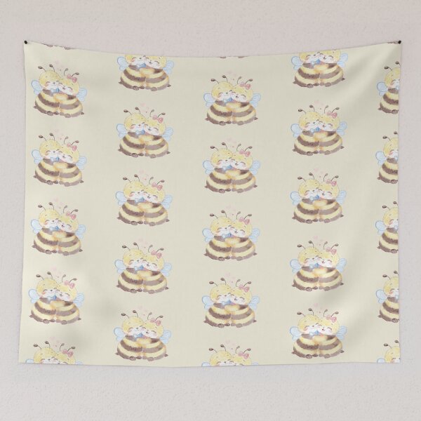 Item preview, Two bees bonding designed and sold by PallaviS.