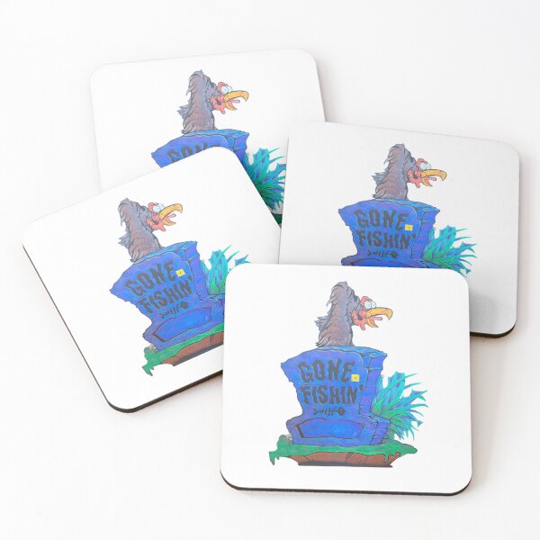 Item preview, Gone Fishin’ Boo Blasters Grave designed and sold by valntines.