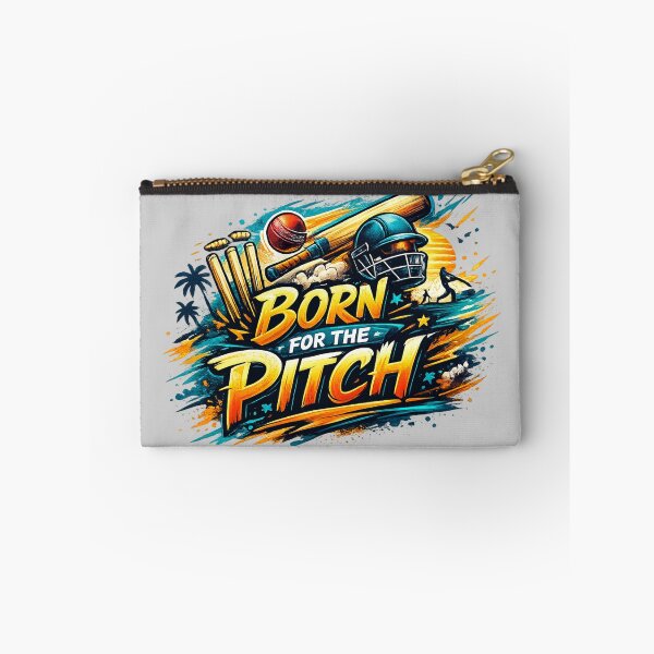 Item preview, Born for the Pitch – Cricket Lover Streetwear Design | Gen Z Sports Graphic Tee designed and sold by warlistop.
