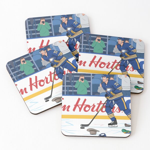 Item preview, Tage Thompson HAT-TRICK Cartoon Art Work | Buffalo Sabres designed and sold by JJM1412.