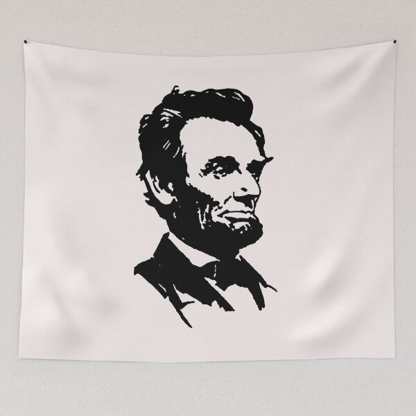 Item preview, American Icon - Abraham Lincoln Portrait Vintage designed and sold by ZERO-MIND.