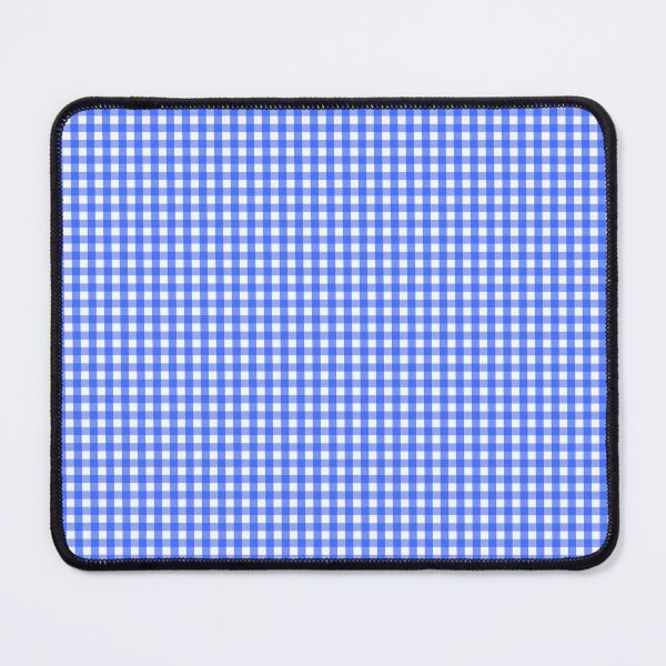 Item preview, Blue and White Gingham Pattern designed and sold by Shapes-Mania.