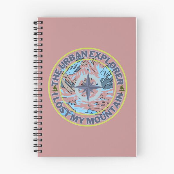 Item preview, The Urban Explorer - 'I Lost My Mountain' Compass Badge Design designed and sold by The Urban Explorer.