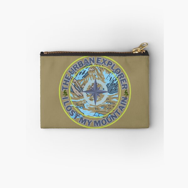 Item preview, The Urban Explorer - 'I Lost My Mountain' Compass Badge Design designed and sold by The Urban Explorer.