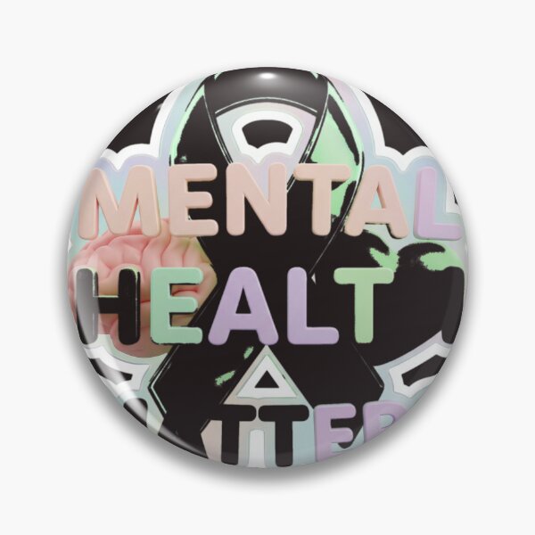 Item preview, Mental Health Matters – Minimal Awareness Design designed and sold by WorkVibe Studio.