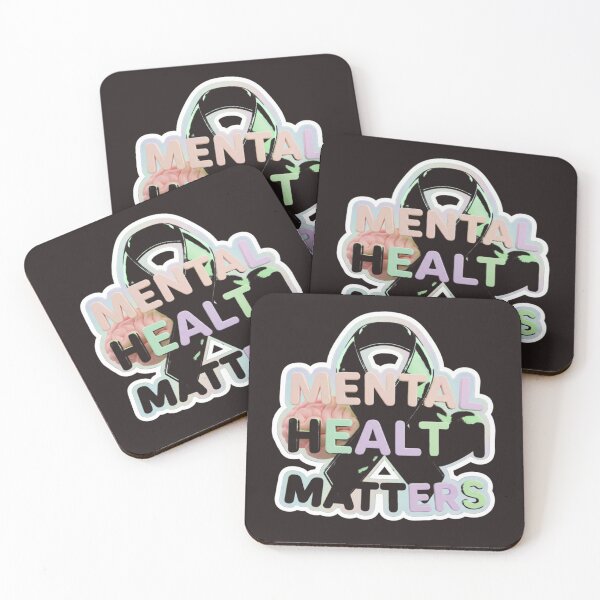Item preview, Mental Health Matters – Minimal Awareness Design designed and sold by WorkVibe Studio.