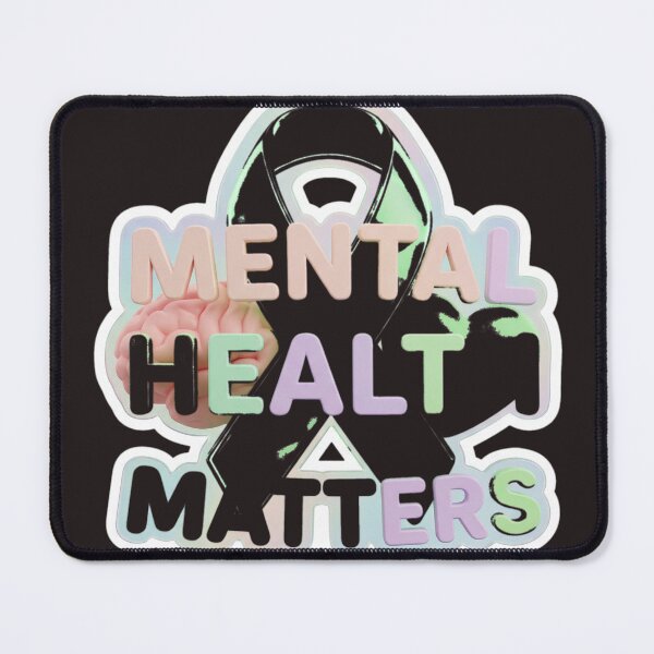 Item preview, Mental Health Matters – Minimal Awareness Design designed and sold by WorkVibe Studio.
