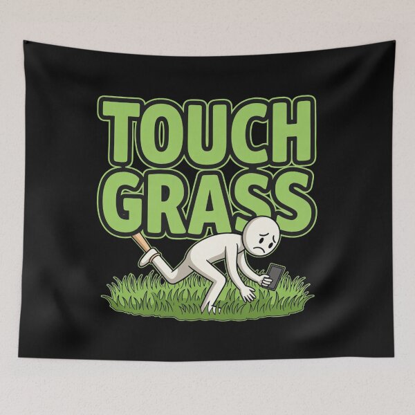 Item preview, Touch Grass designed and sold by TernEdge.