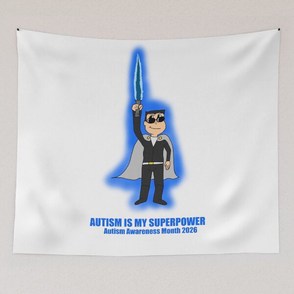 Item preview, Autism is my Superpower  designed and sold by AgentZero1982.
